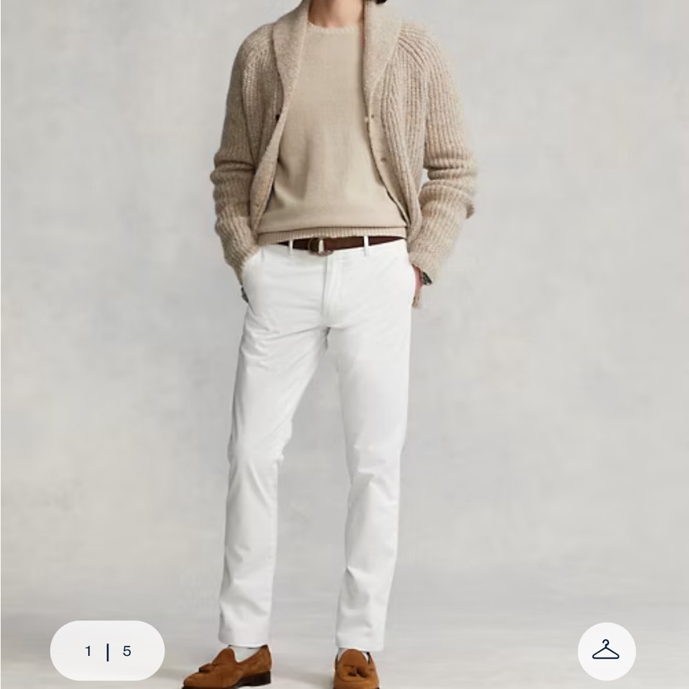 Polo by Ralph Lauren White Chinos Classic Fit